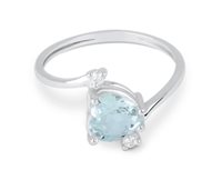 Ring Demetra Woman Diana in Gold Acquamarina 9K.018.C.080.004.W